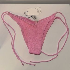 Pink Bond-Eye Serenity Brief Eco Bikini Bottoms
